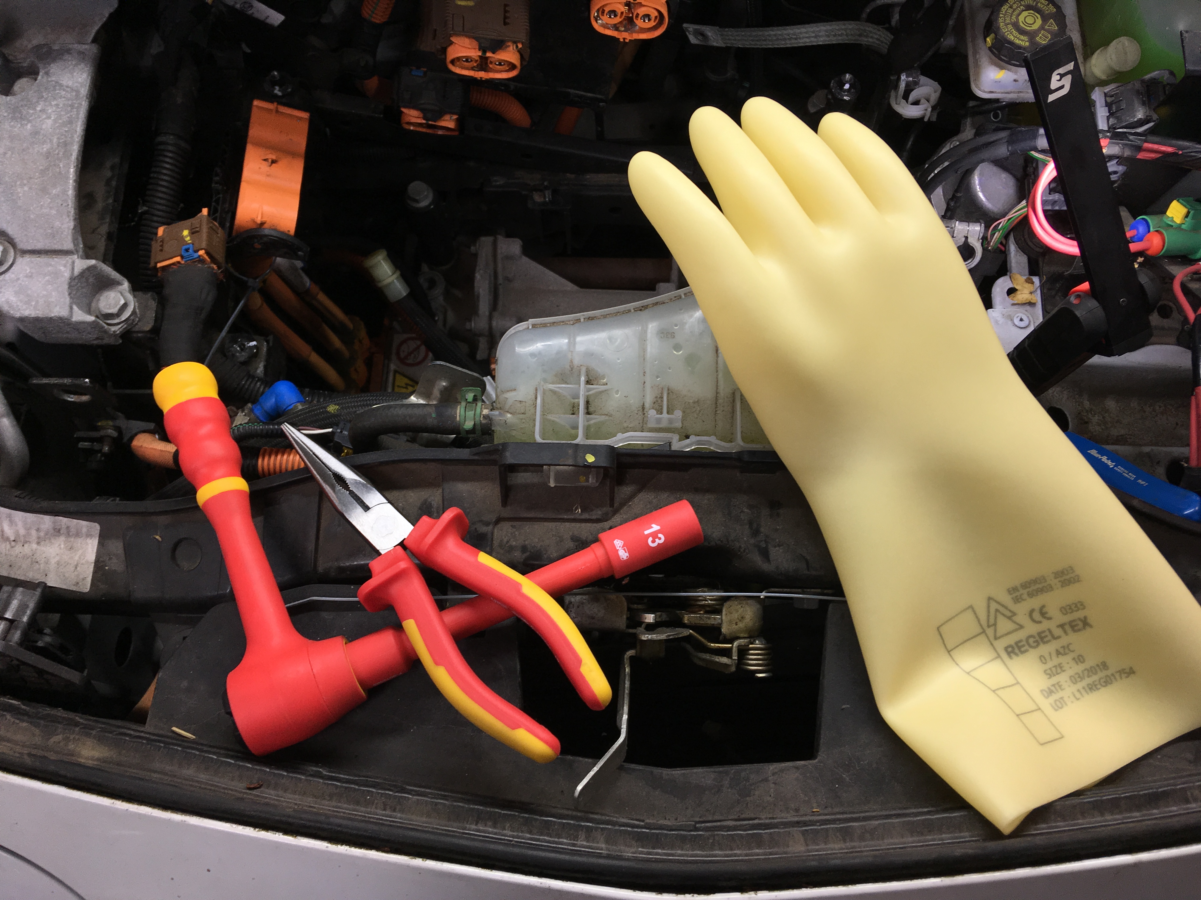 Electric vehicle service Brecon